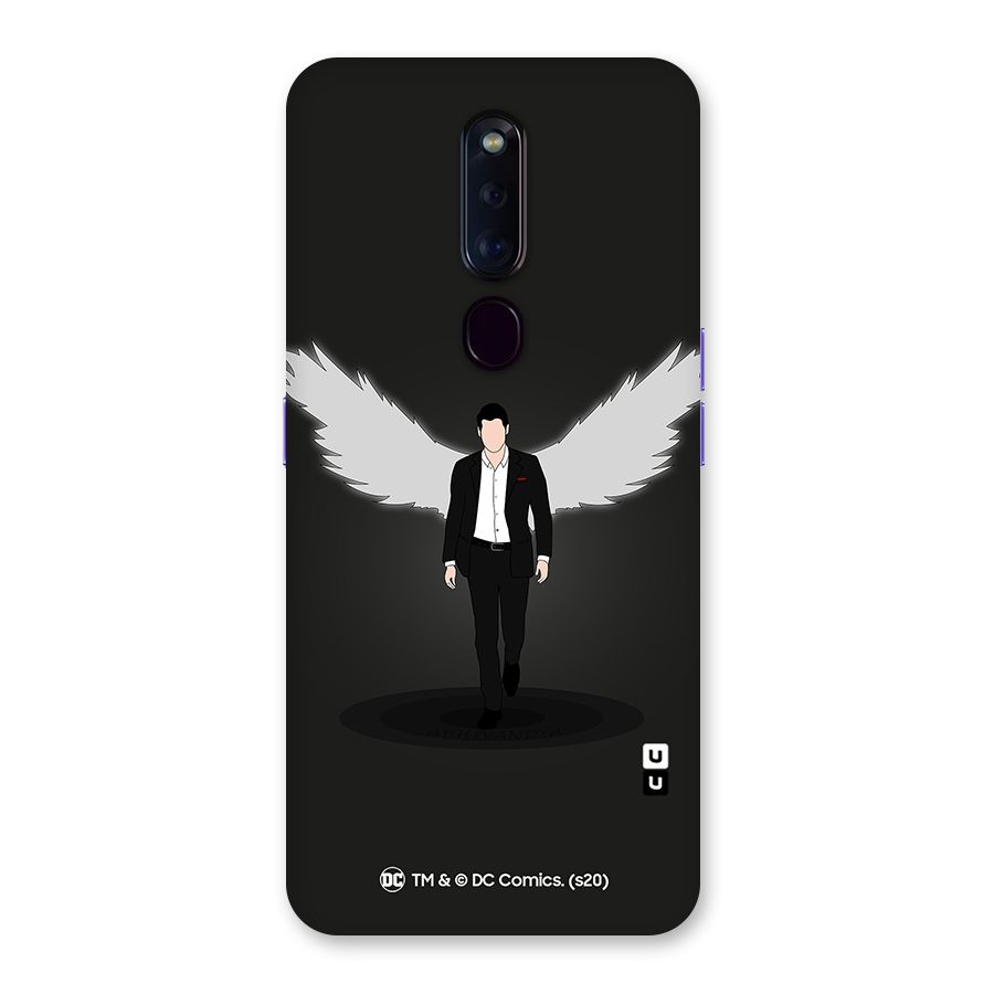 Lucifer Minimalistic Archangel Art Back Case for Oppo F11 Pro