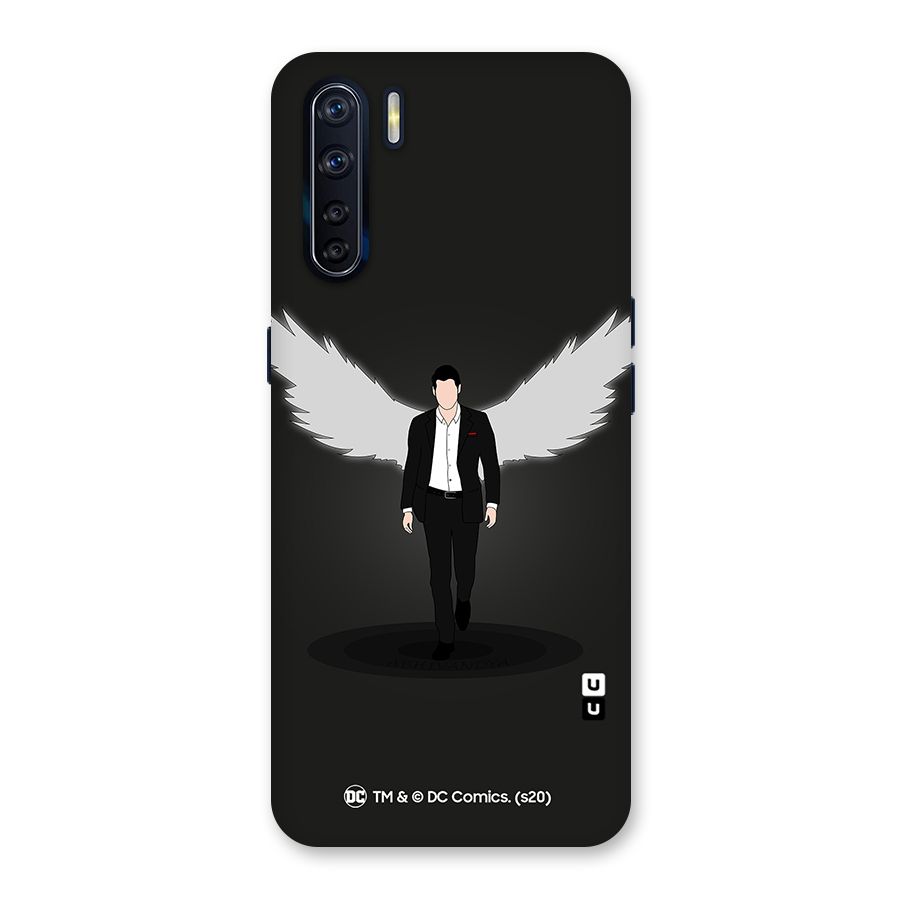 Lucifer Minimalistic Archangel Art Back Case for Oppo F15