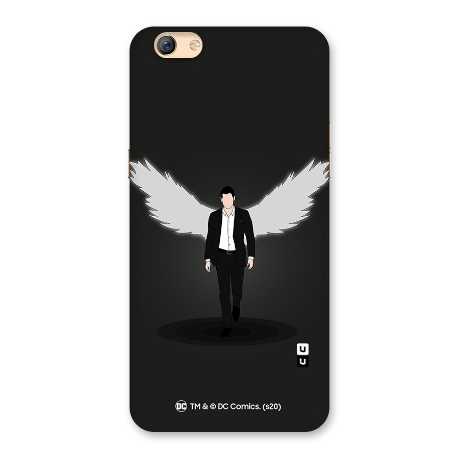 Lucifer Minimalistic Archangel Art Back Case for Oppo F3 Plus