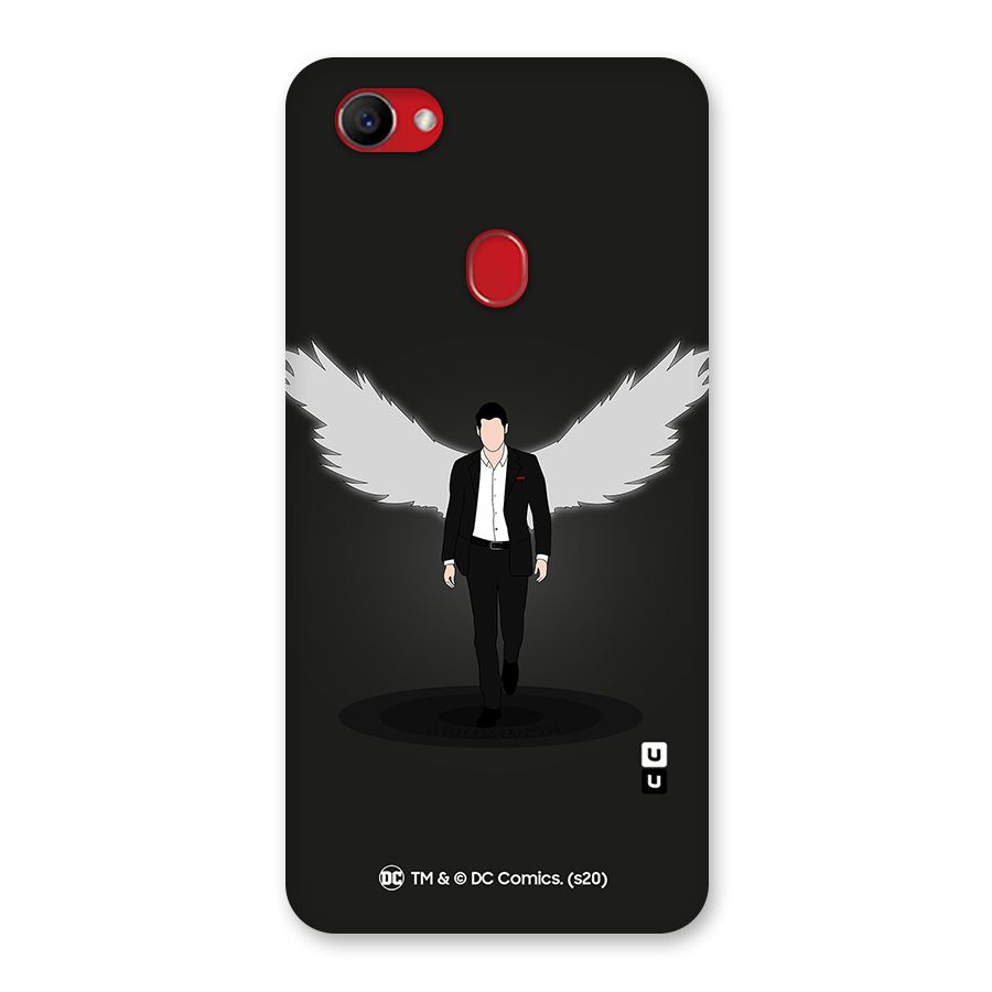 Lucifer Minimalistic Archangel Art Back Case for Oppo F7