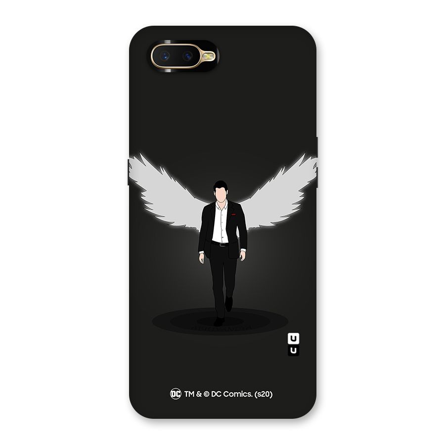 Lucifer Minimalistic Archangel Art Back Case for Oppo K1