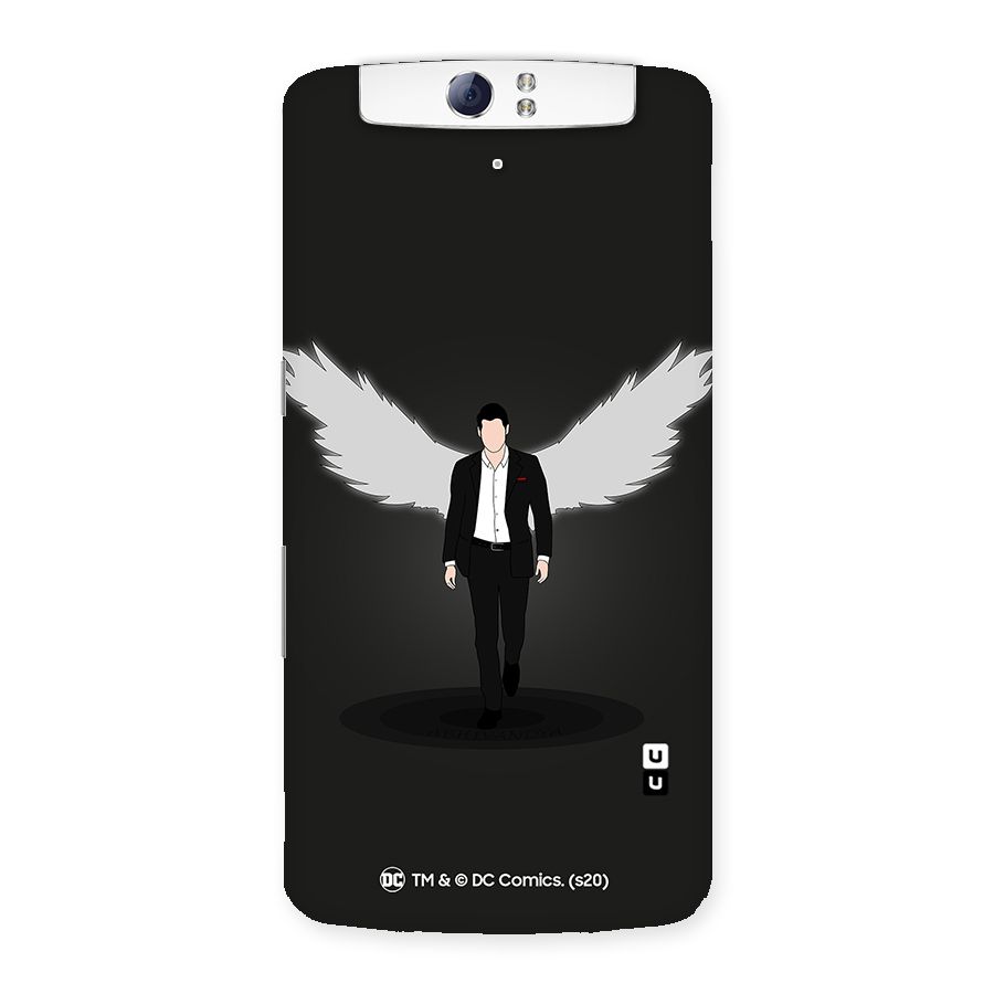 Lucifer Minimalistic Archangel Art Back Case for Oppo N1