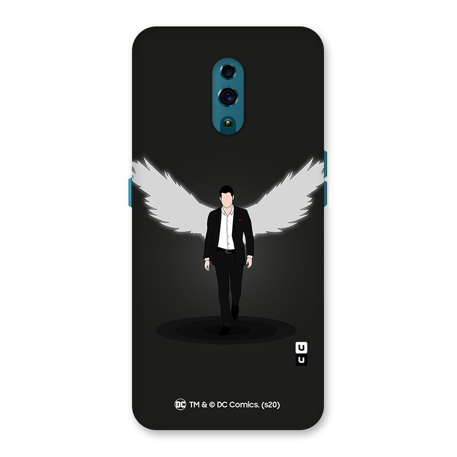 Lucifer Minimalistic Archangel Art Back Case for Oppo Reno