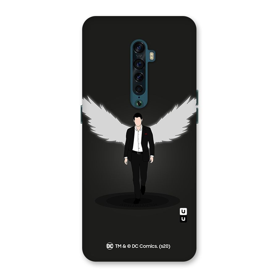 Lucifer Minimalistic Archangel Art Back Case for Oppo Reno2