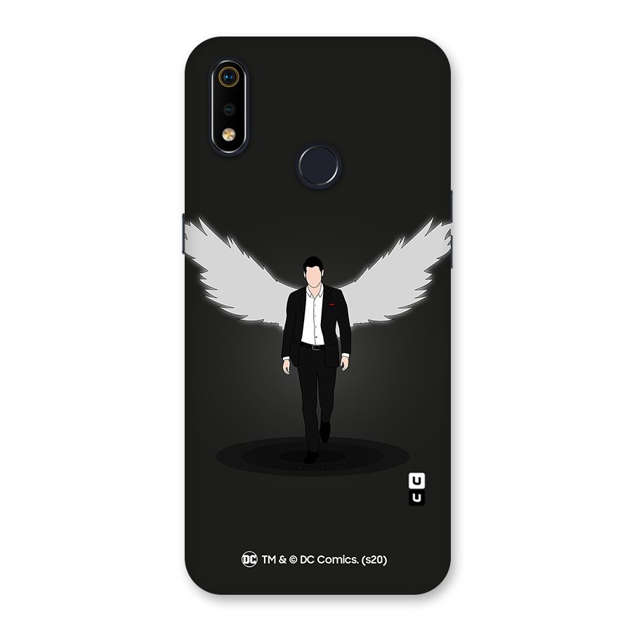 Lucifer Minimalistic Archangel Art Back Case for Realme 3i