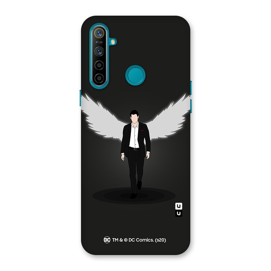 Lucifer Minimalistic Archangel Art Back Case for Realme 5i