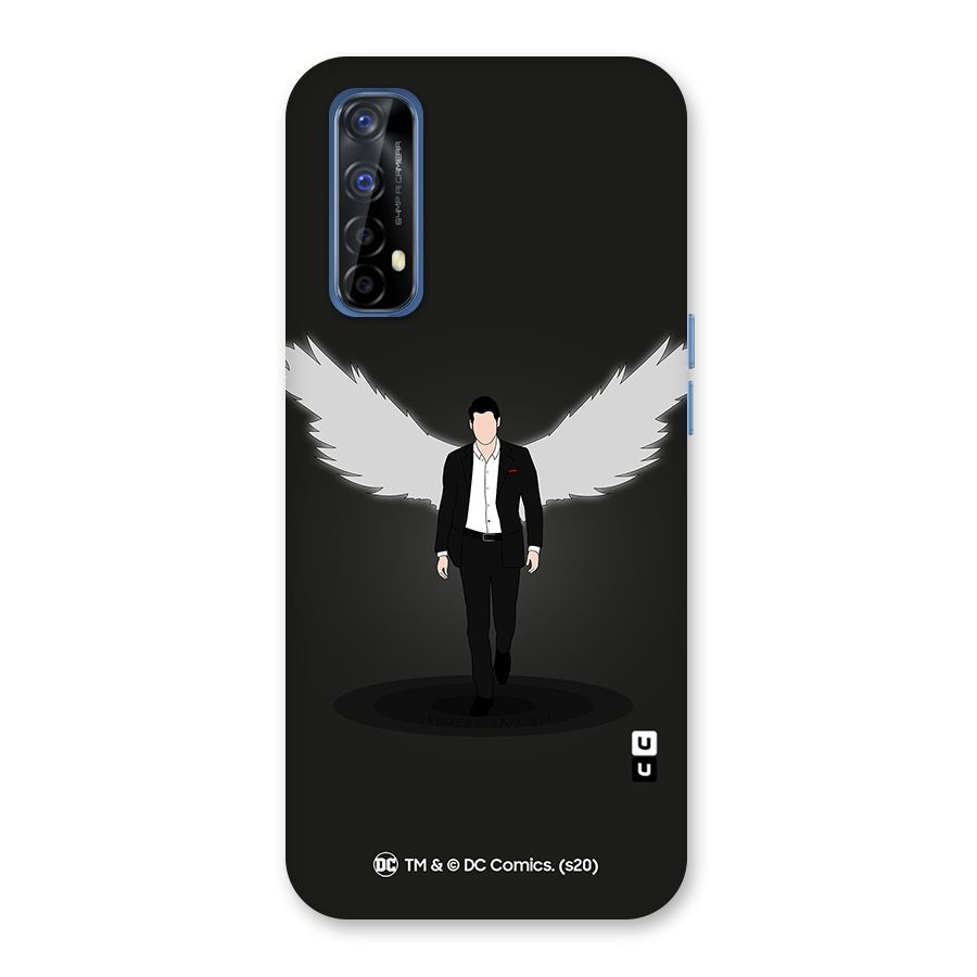 Lucifer Minimalistic Archangel Art Back Case for Realme 7