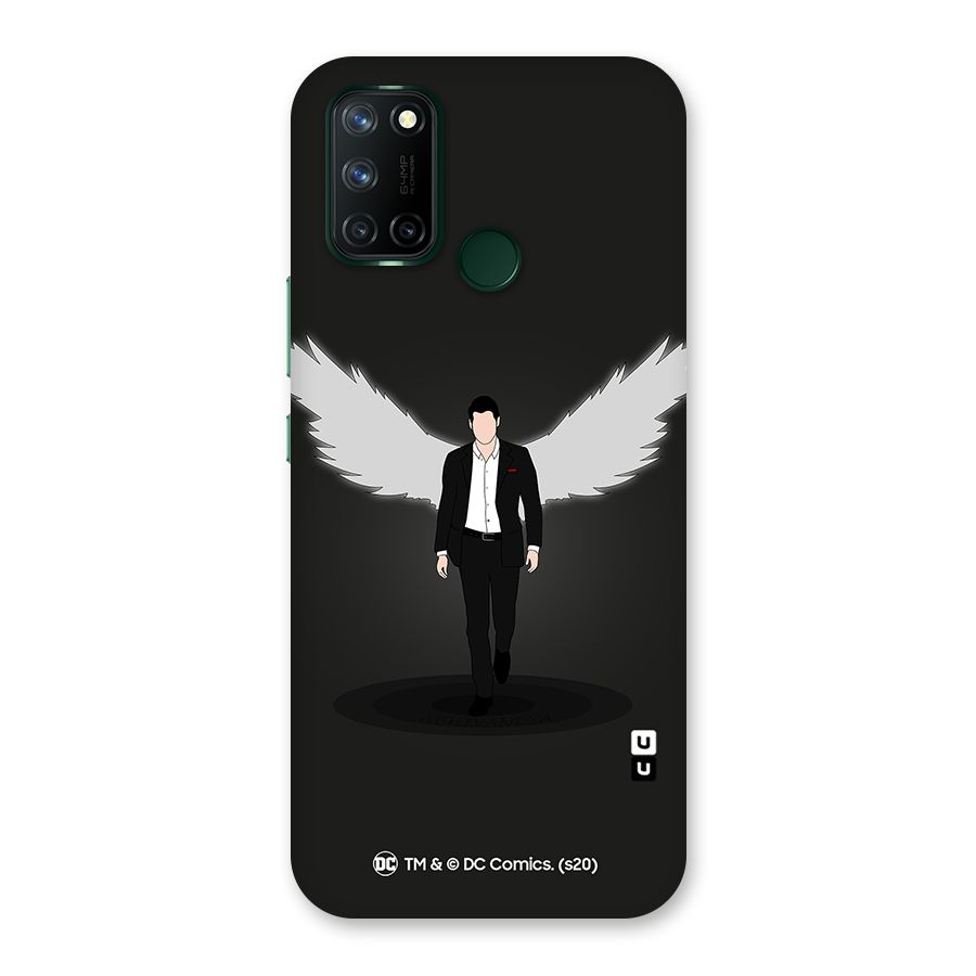 Lucifer Minimalistic Archangel Art Back Case for Realme 7i