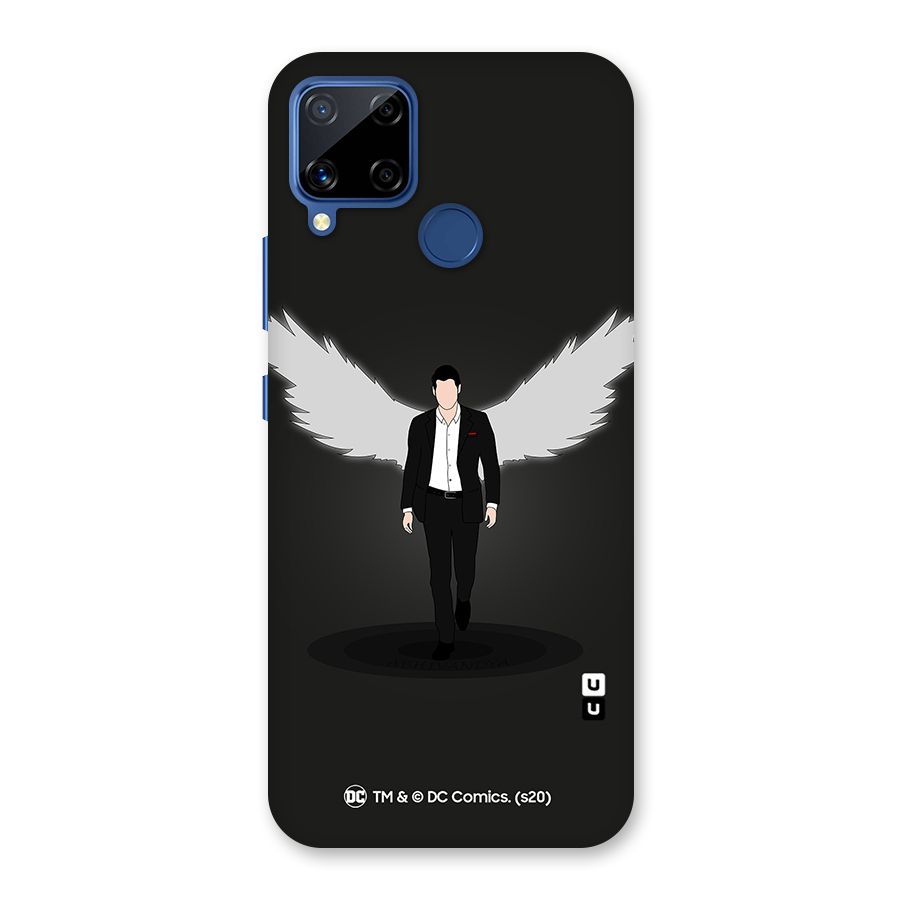 Lucifer Minimalistic Archangel Art Back Case for Realme C15