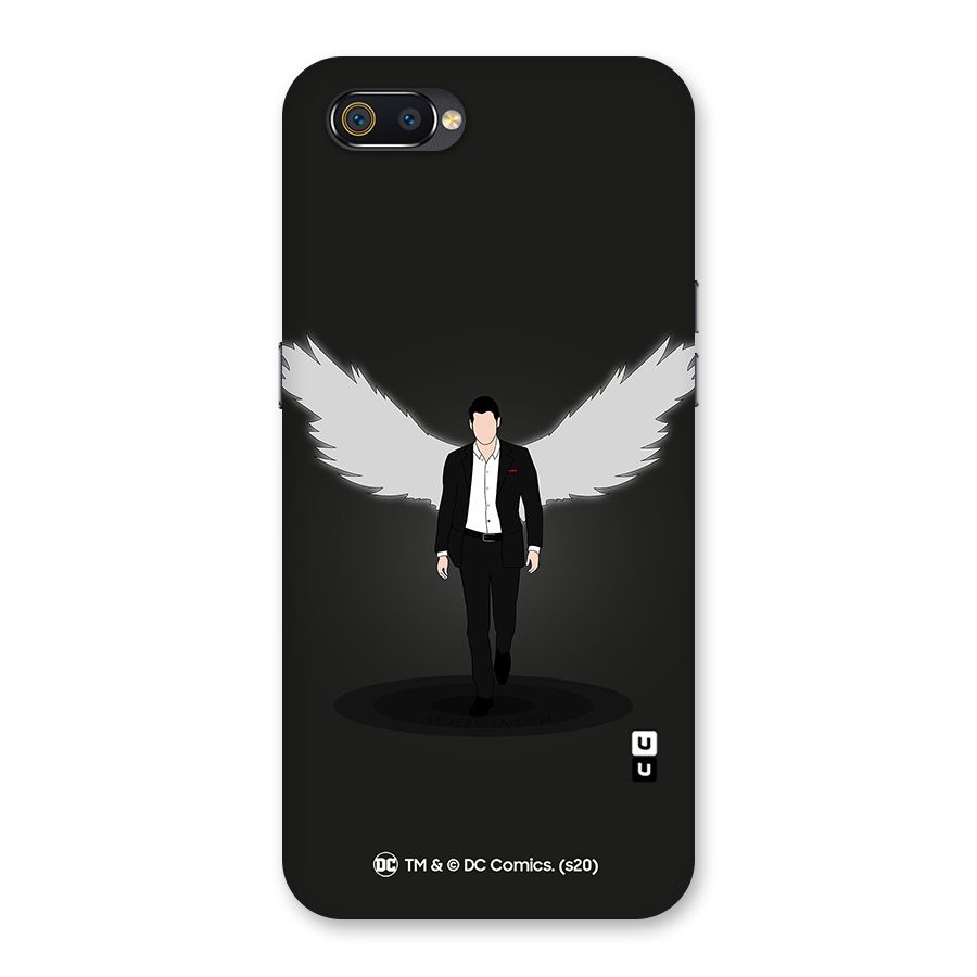 Lucifer Minimalistic Archangel Art Back Case for Realme C2