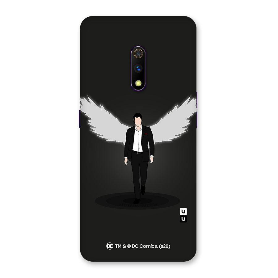 Lucifer Minimalistic Archangel Art Back Case for Realme X