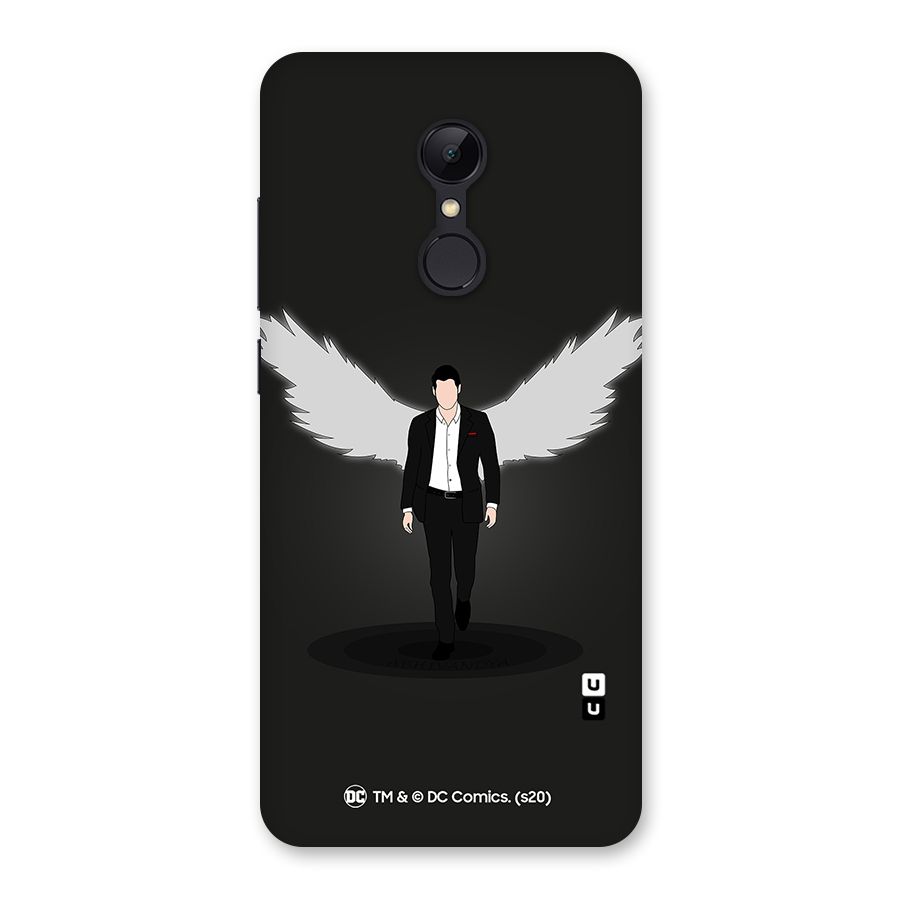 Lucifer Minimalistic Archangel Art Back Case for Redmi 5