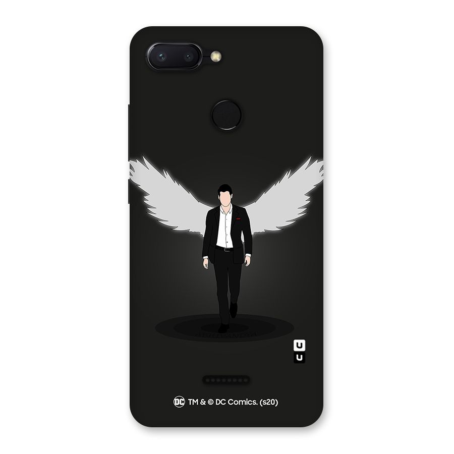 Lucifer Minimalistic Archangel Art Back Case for Redmi 6