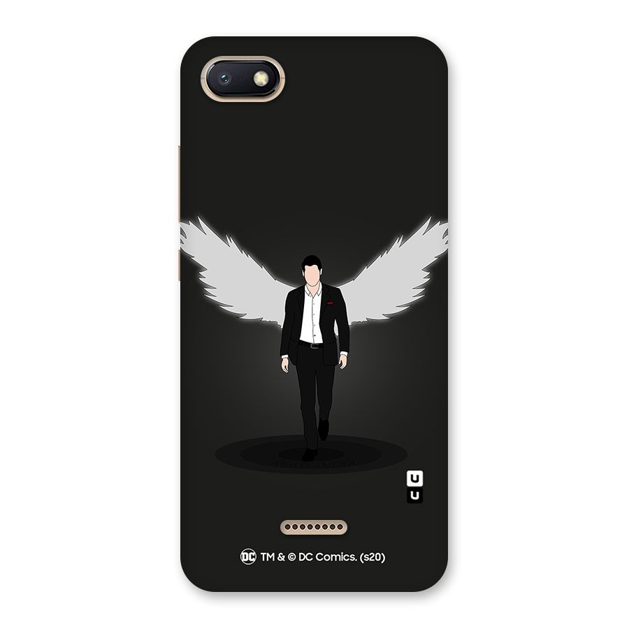Lucifer Minimalistic Archangel Art Back Case for Redmi 6A