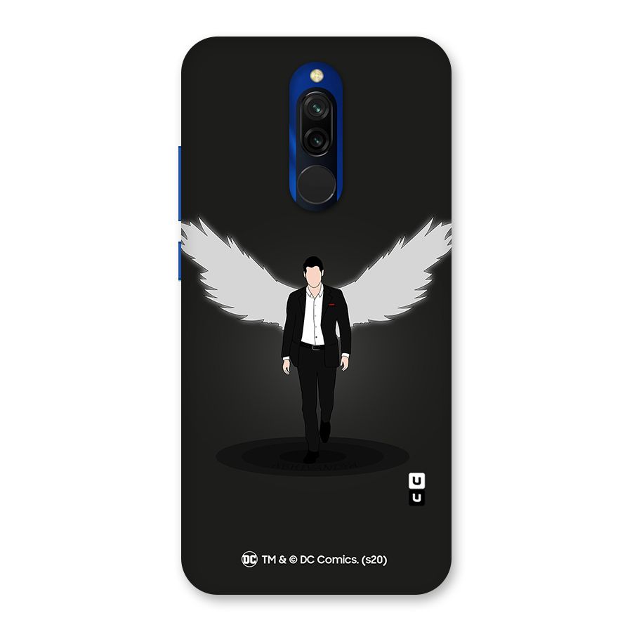 Lucifer Minimalistic Archangel Art Back Case for Redmi 8