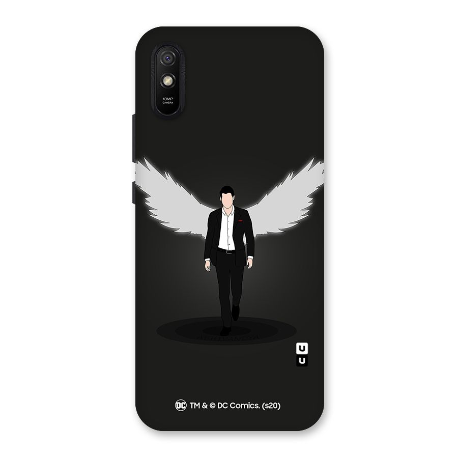 Lucifer Minimalistic Archangel Art Back Case for Redmi 9A