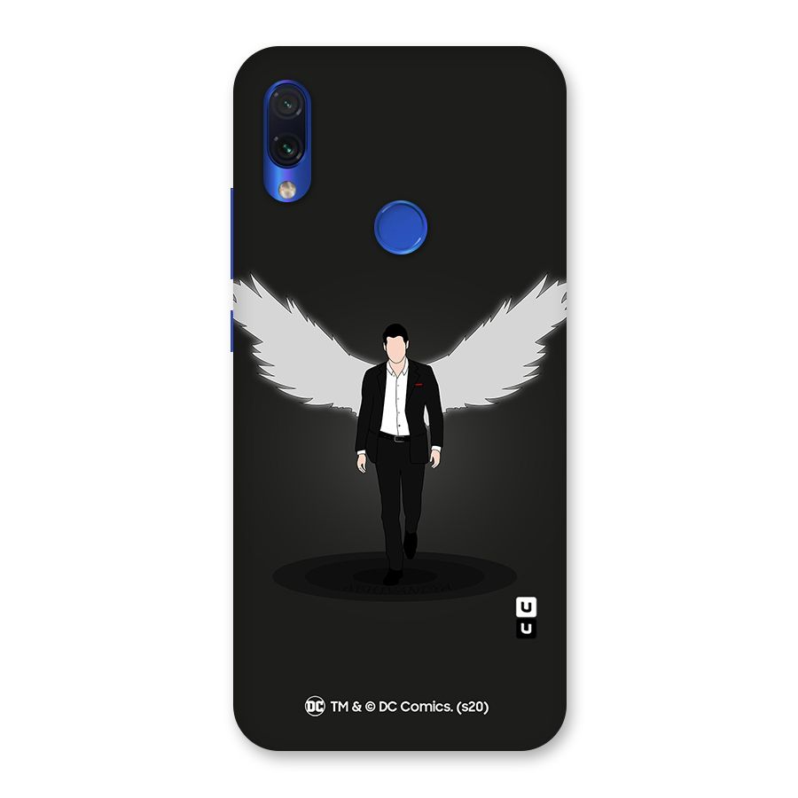 Lucifer Minimalistic Archangel Art Back Case for Redmi Note 7