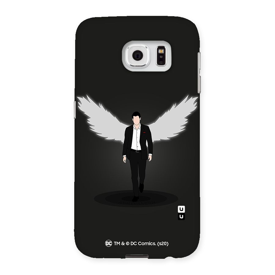 Lucifer Minimalistic Archangel Art Back Case for Samsung Galaxy S6
