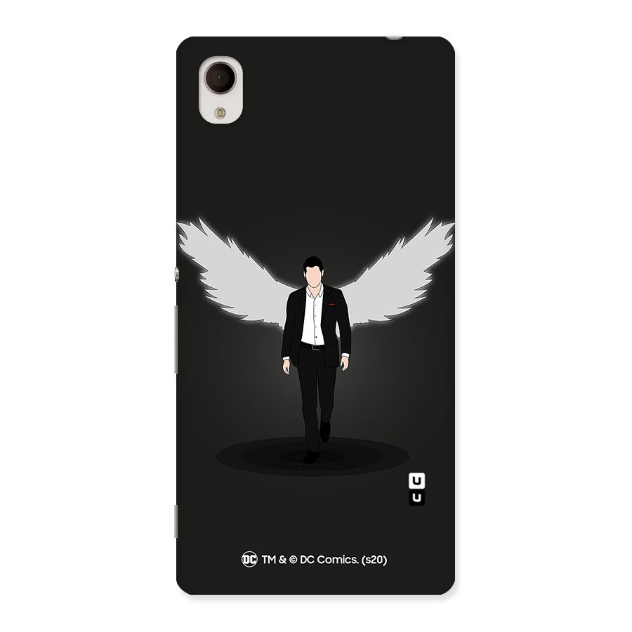 Lucifer Minimalistic Archangel Art Back Case for Sony Xperia M4
