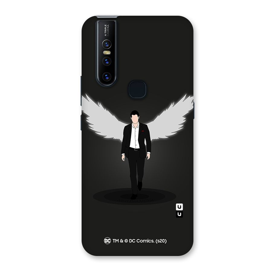 Lucifer Minimalistic Archangel Art Back Case for Vivo V15