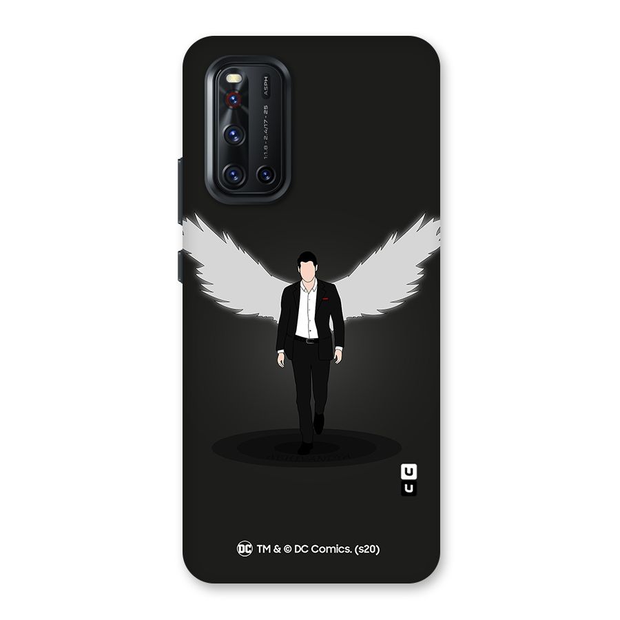 Lucifer Minimalistic Archangel Art Back Case for Vivo V19
