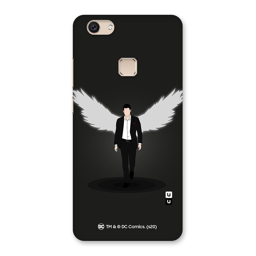 Lucifer Minimalistic Archangel Art Back Case for Vivo V7