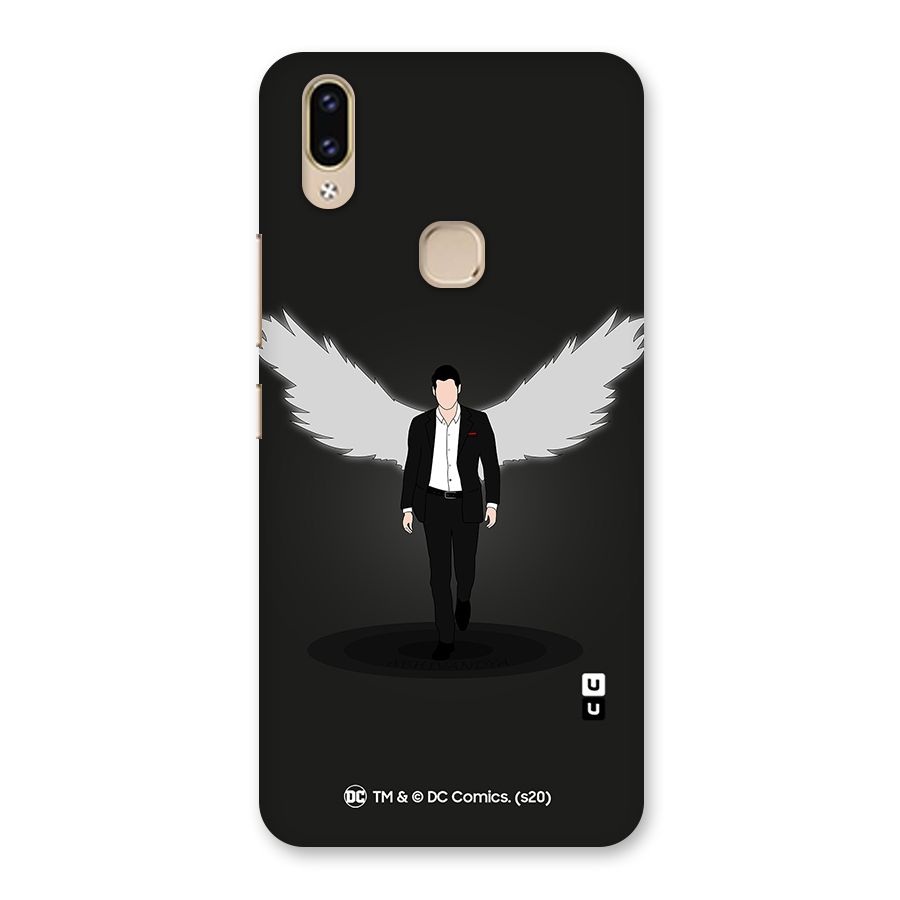 Lucifer Minimalistic Archangel Art Back Case for Vivo V9
