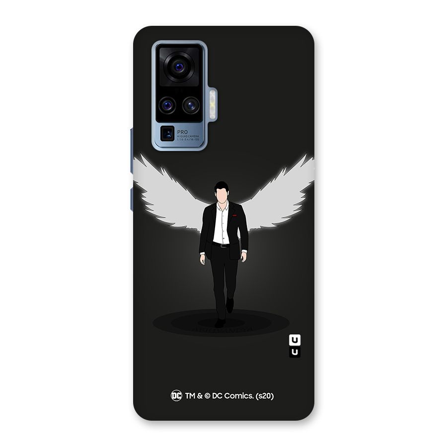 Lucifer Minimalistic Archangel Art Back Case for Vivo X50 Pro