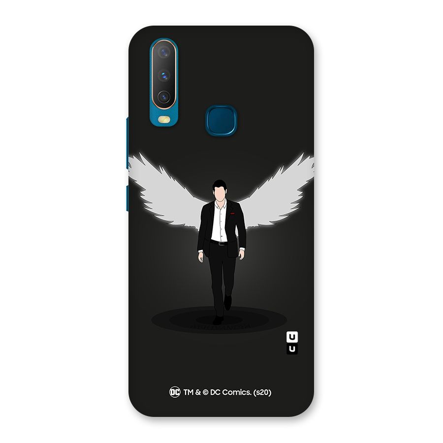 Lucifer Minimalistic Archangel Art Back Case for Vivo Y15