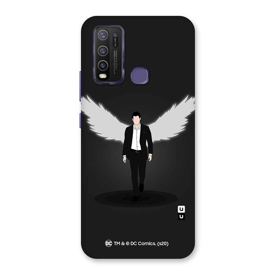 Lucifer Minimalistic Archangel Art Back Case for Vivo Y30