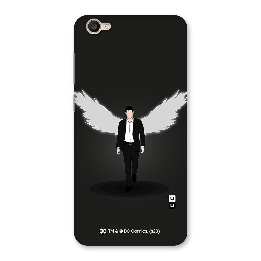 Lucifer Minimalistic Archangel Art Back Case for Vivo Y55s