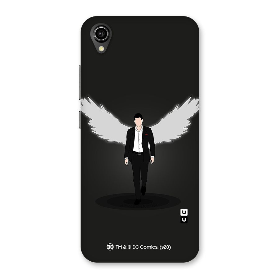 Lucifer Minimalistic Archangel Art Back Case for Vivo Y90