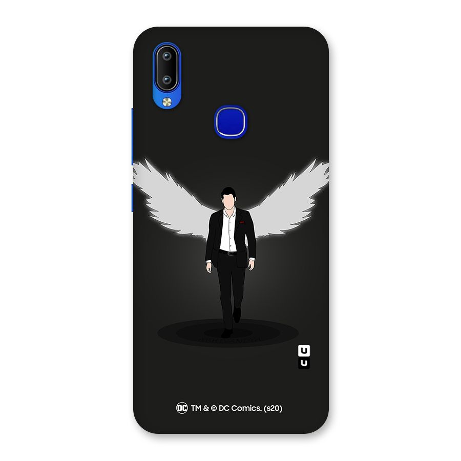 Lucifer Minimalistic Archangel Art Back Case for Vivo Y91
