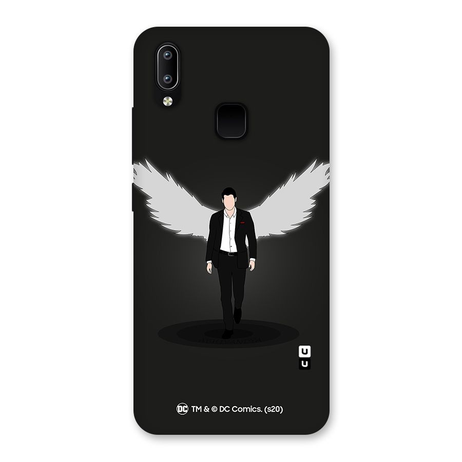 Lucifer Minimalistic Archangel Art Back Case for Vivo Y93