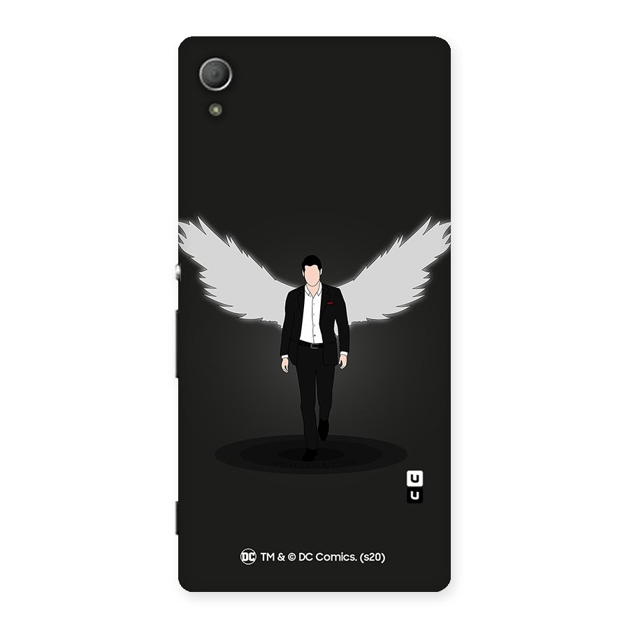 Lucifer Minimalistic Archangel Art Back Case for Xperia Z4