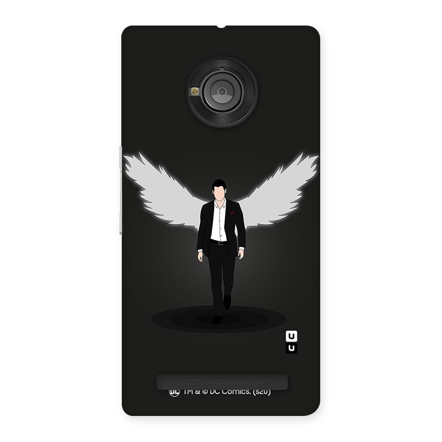Lucifer Minimalistic Archangel Art Back Case for Yu Yunique