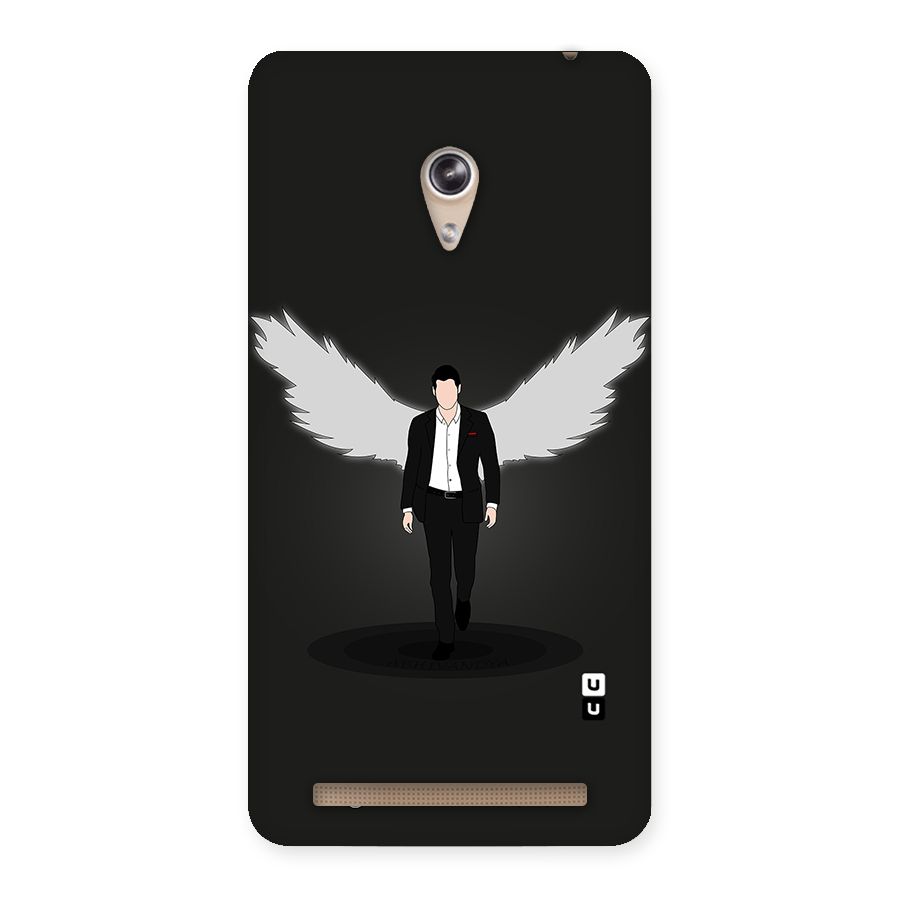 Lucifer Minimalistic Archangel Art Back Case for Zenfone 6