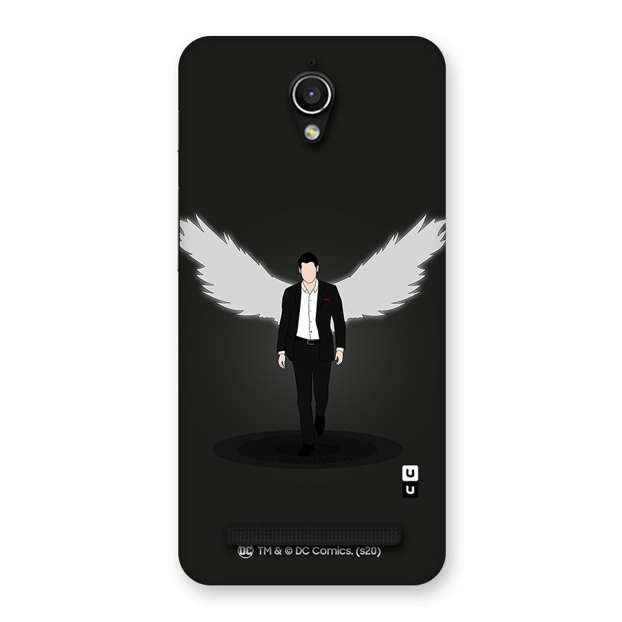 Lucifer Minimalistic Archangel Art Back Case for Zenfone Go