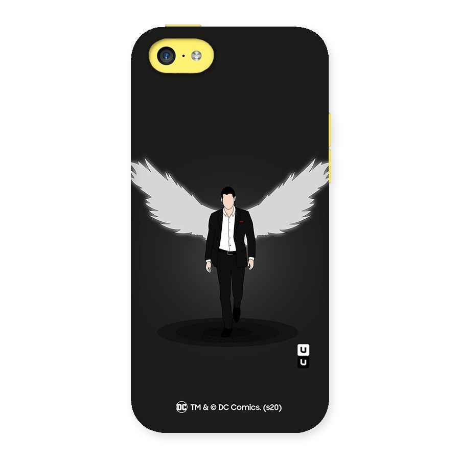 Lucifer Minimalistic Archangel Art Back Case for iPhone 5C