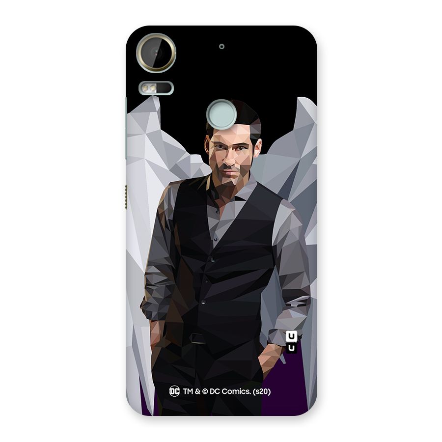 Lucifer Morningstar Art Abstract Back Case for Desire 10 Pro