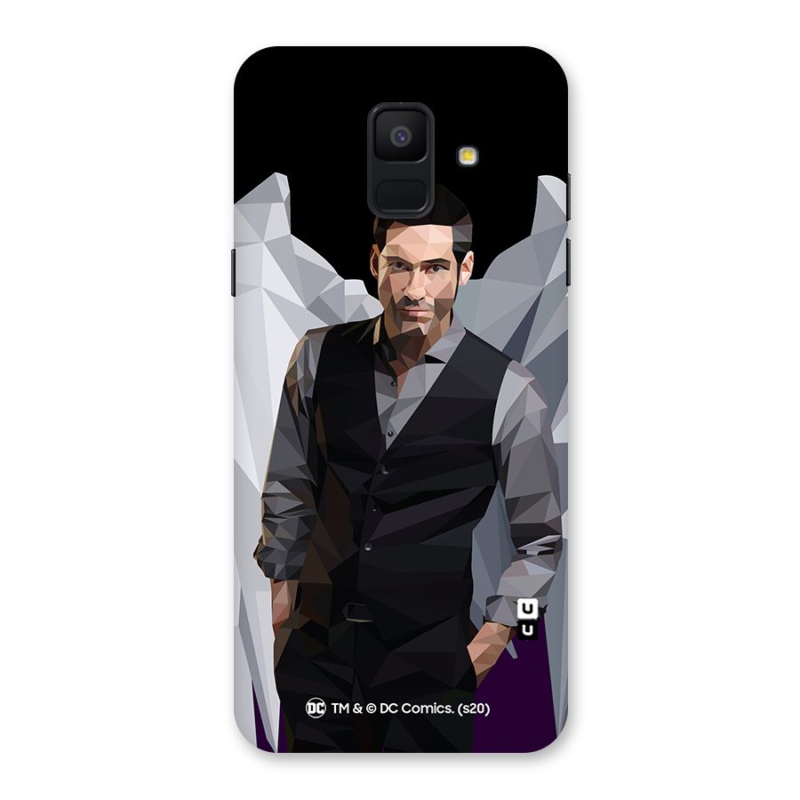 Lucifer Morningstar Art Abstract Back Case for Galaxy A6 (2018)