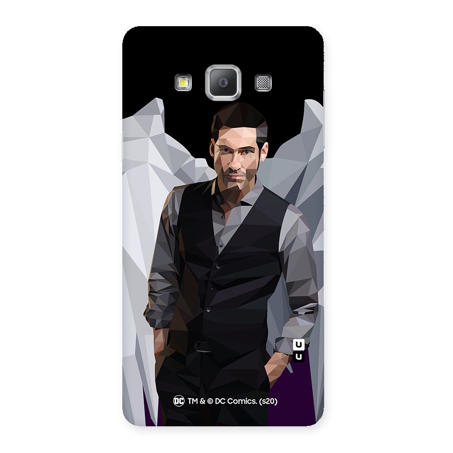 Lucifer Morningstar Art Abstract Back Case for Galaxy A7