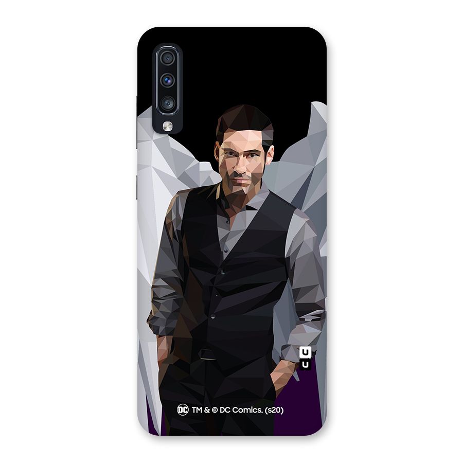 Lucifer Morningstar Art Abstract Back Case for Galaxy A70