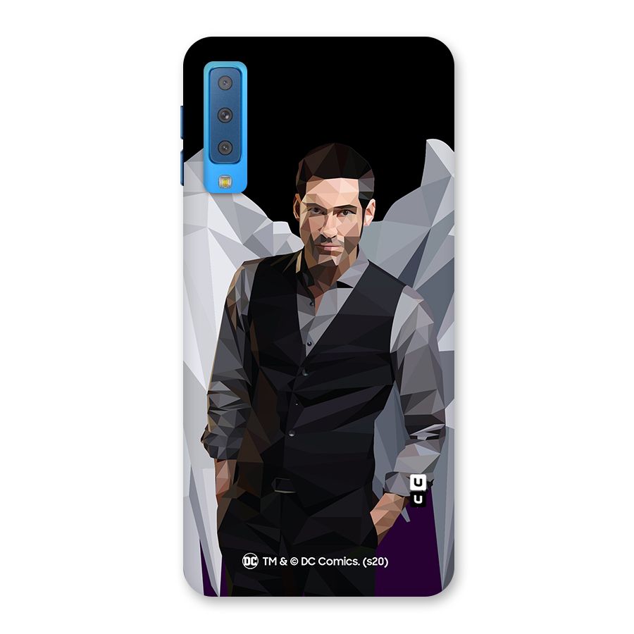 Lucifer Morningstar Art Abstract Back Case for Galaxy A7 (2018)