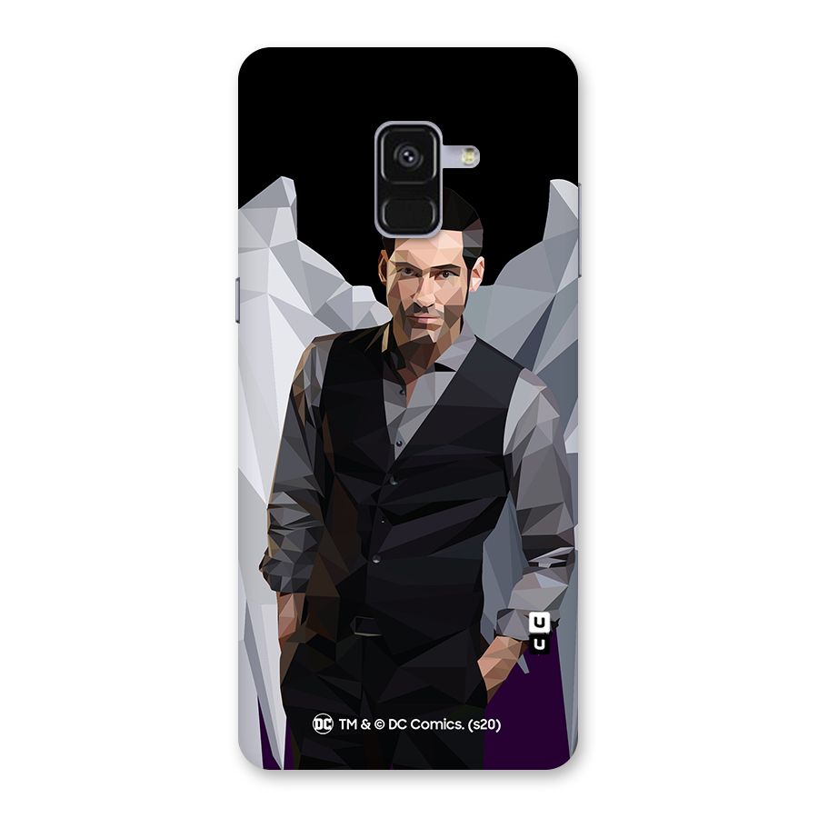 Lucifer Morningstar Art Abstract Back Case for Galaxy A8 Plus