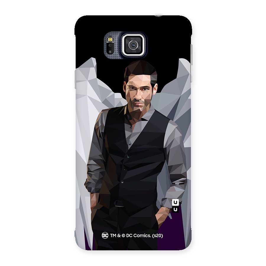 Lucifer Morningstar Art Abstract Back Case for Galaxy Alpha