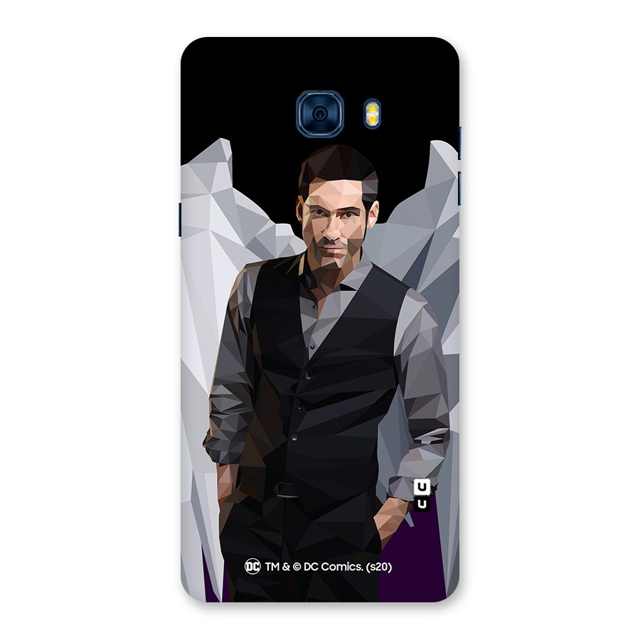 Lucifer Morningstar Art Abstract Back Case for Galaxy C7 Pro