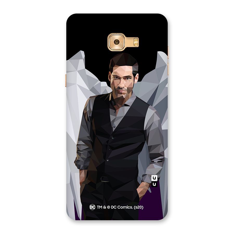 Lucifer Morningstar Art Abstract Back Case for Galaxy C9 Pro