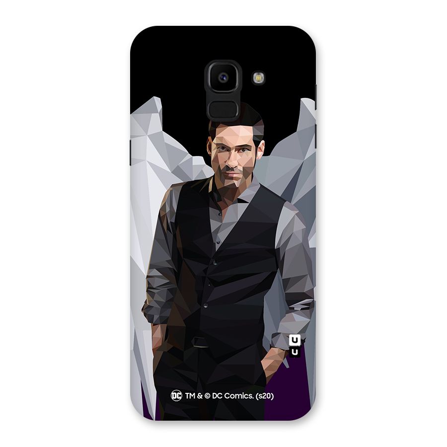 Lucifer Morningstar Art Abstract Back Case for Galaxy J6