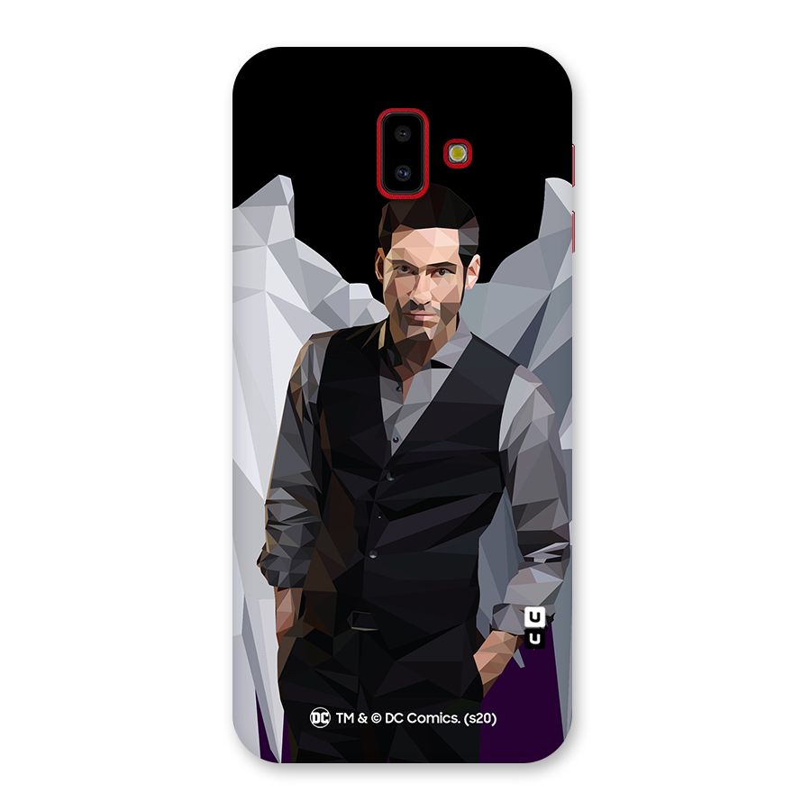 Lucifer Morningstar Art Abstract Back Case for Galaxy J6 Plus